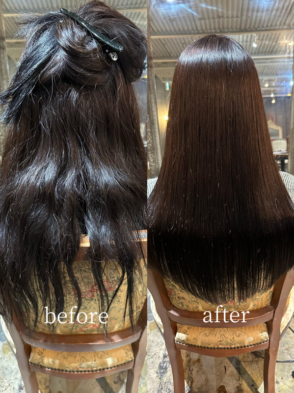 サンティエが大切にしている縮毛矯正8つの施術工程  鹿児島美容室 サンティエ